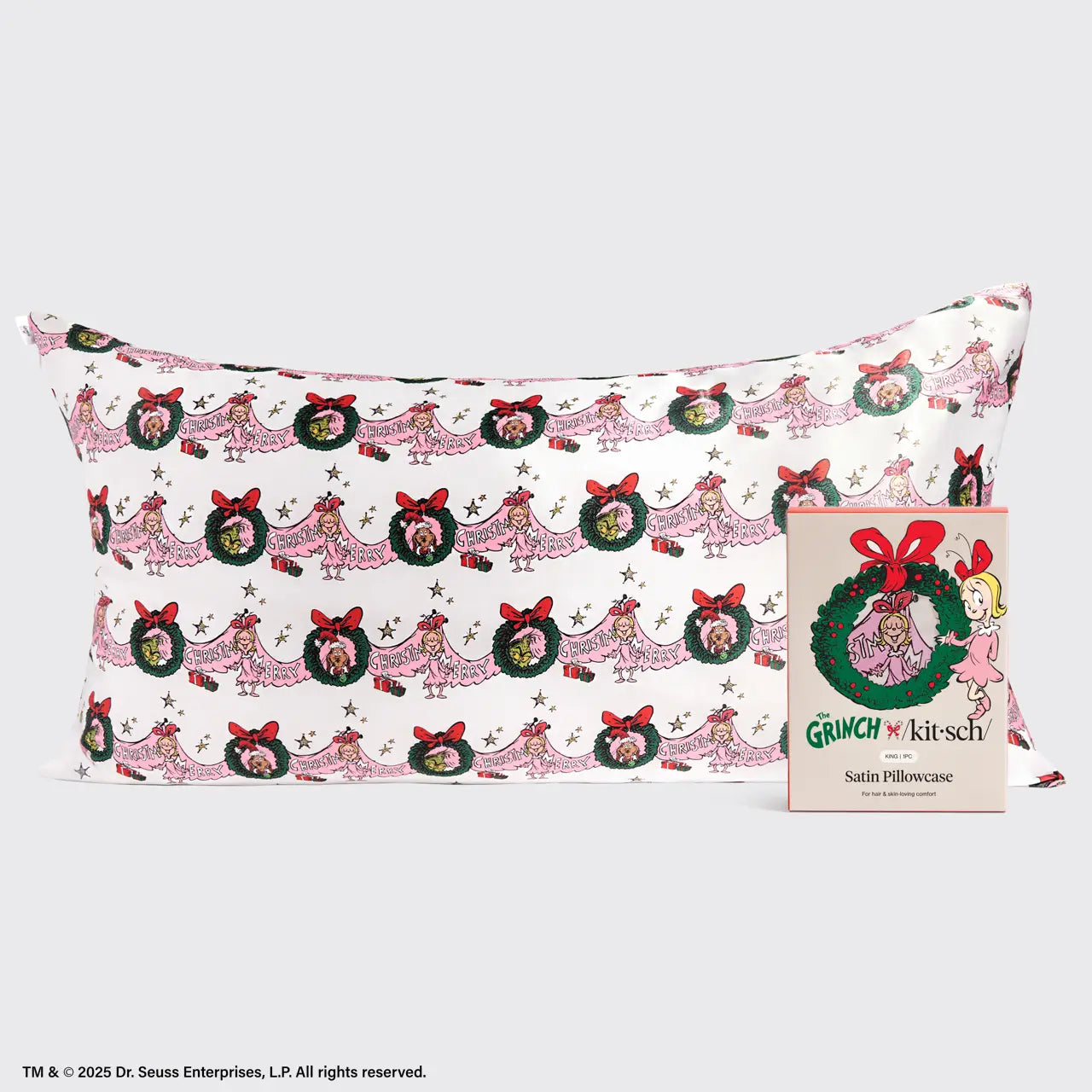 Grinch Pillowcase Satin