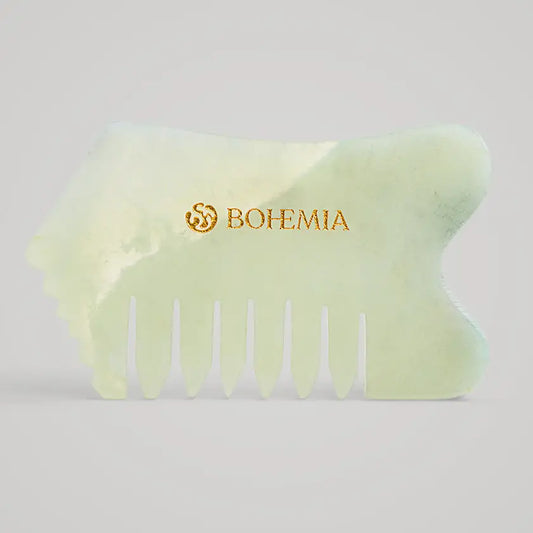 Jade Gua Sha Face/Comb