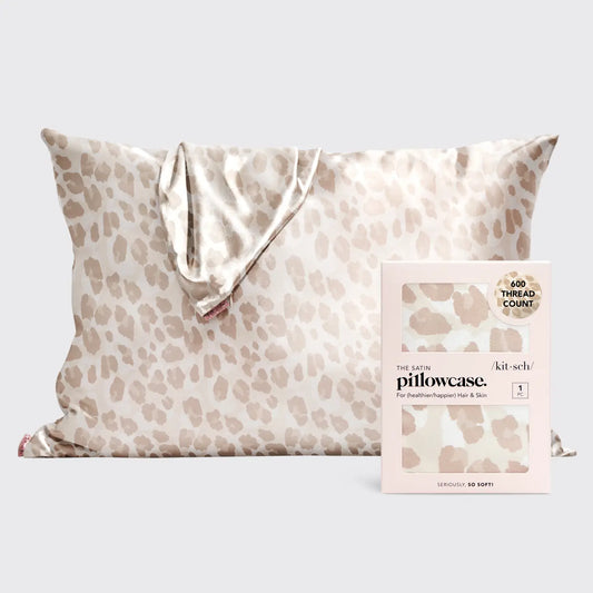 Satin Pillowcase Leopard
