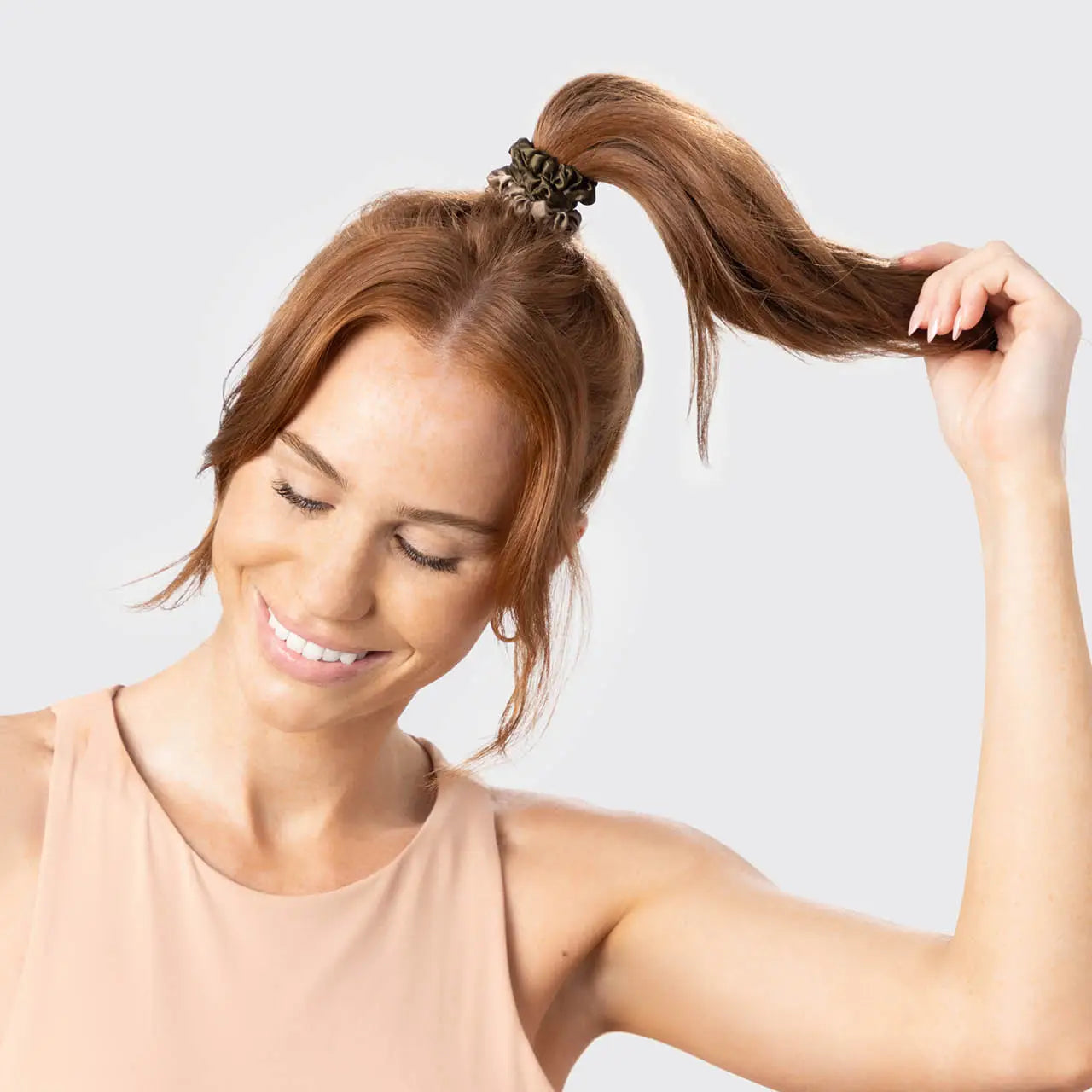 Ultra Petite Satin Scrunchies 6 pc.